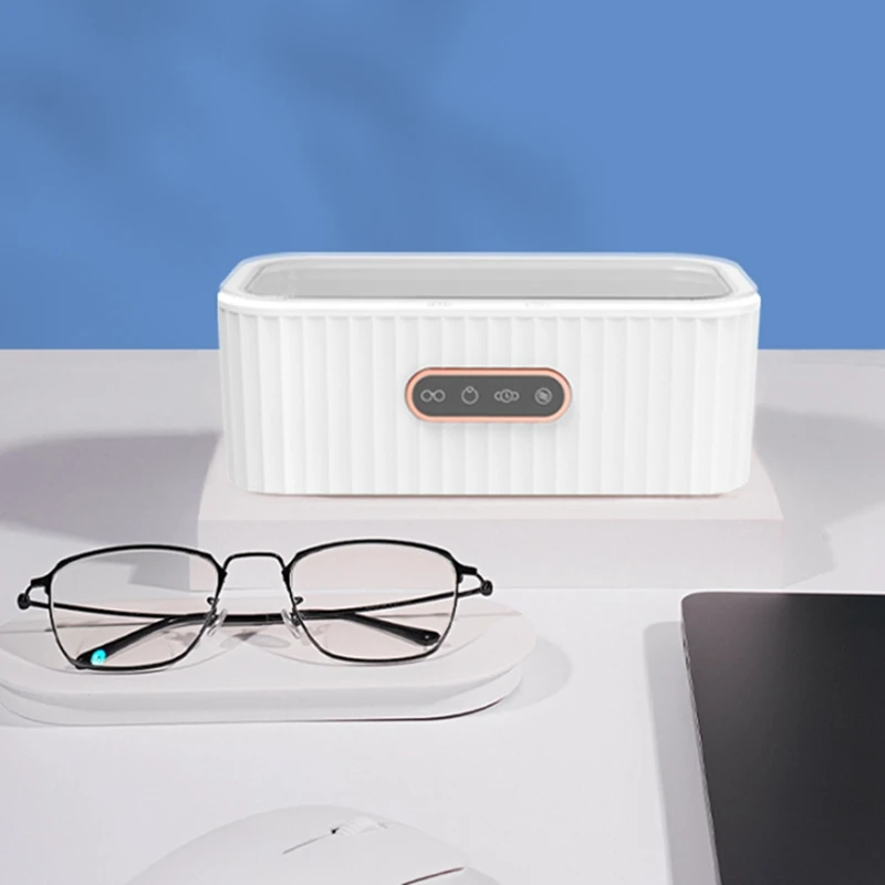 US Plug, Ultrasonic Jewelry Cleaner-Portable Jewelry Cleaner Ultrasonic Machine, Glasses Cleaner For Jewelry, Glasses Durable