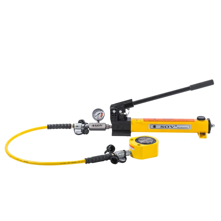 700Bar/10000PSI Light Weight Manual Hydraulic Hand Piston Pump  for Hydraulic Cylinder 8-10 Years Use