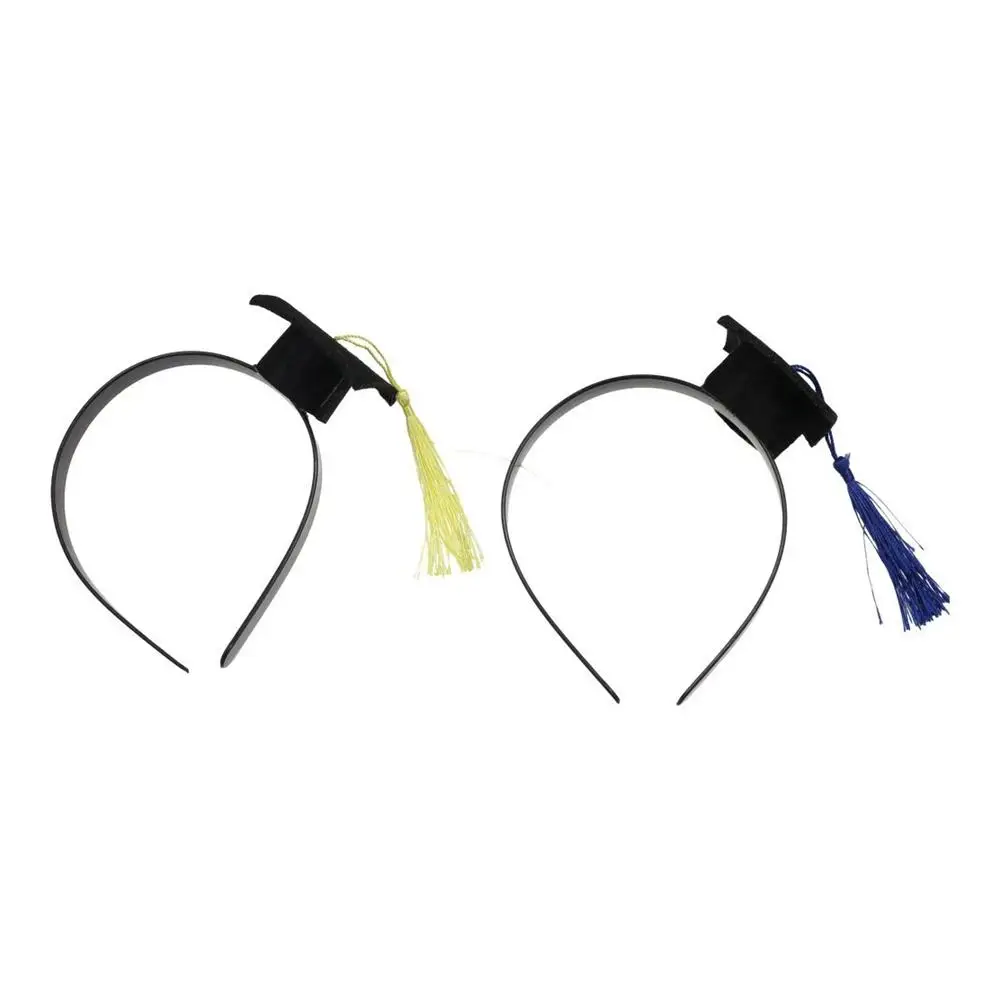 

Graduation Season Mini Doctor Hat Small Graduation Hat Mini Doctor Hat Graduation Headwear Celebrate Party with Tassels