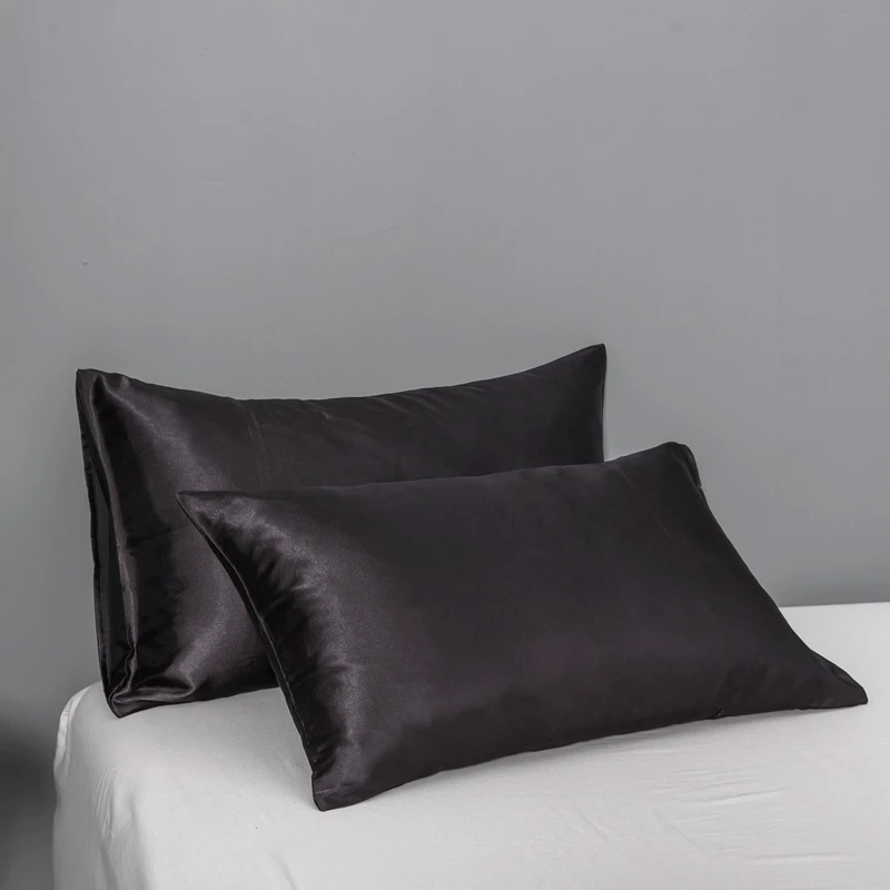 JuwenSilk silky stain pillowcase silky pillowcase natural silk pillowcase mulberry silk pillow case standard queen k