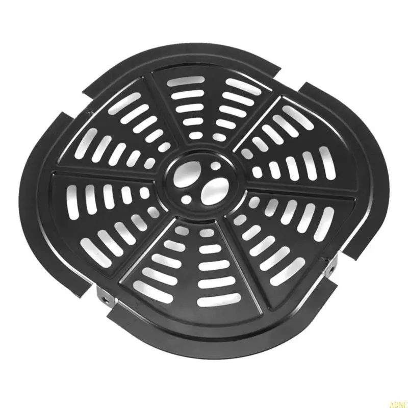A0NCエアフライヤー汽船グリルマットパンスクエアノンスティックフードセパレータークッキングディバイダー