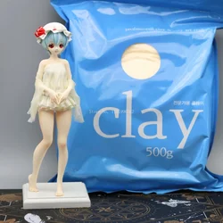 500g White/skin Color Resin Ultra Light Clay Diy Animation Cartoon Characters Withmanufacture Environmental Protection Clay