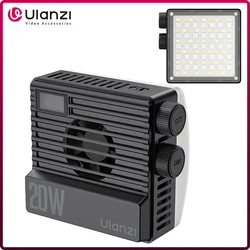 Ulanzi LE20 20W RGB Pocket Light CRI 95+ 2500K-9000K Dimmable Camera Video Light for DSLR Camera Vlog Livestreaming Photography