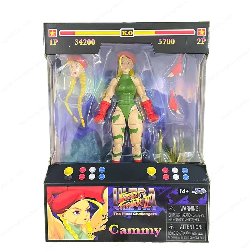 

In stock 1/12 6-inch Action Figure Figure Street Fighter Gu Lie Dijie Jiami Action figure model