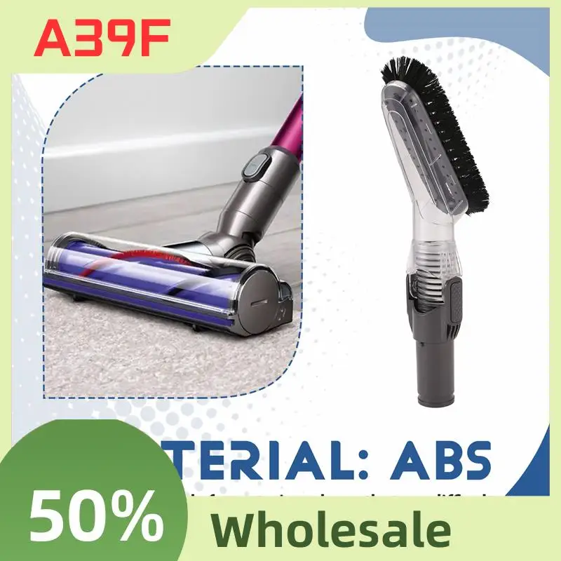 

A39F Top Best Flexible Anti-Static Brush Soft Dusting Brush For Dyson Dc49 Dc59 Dc62 V6 Dc52 Dc56 Dc37 Dc45 Dc48 Allergy Tool Ki