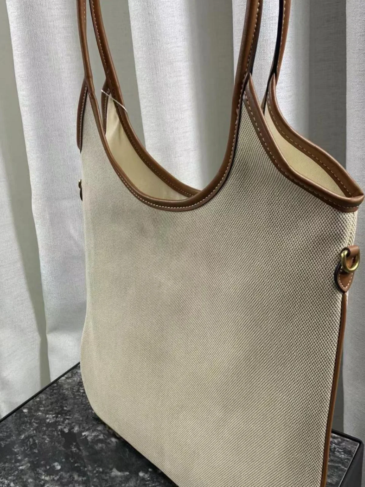 

Canvas Hobo Bag Versatile Practical Women's Crossbody Bag Casual oulder Bag Open Top Soft Tote Bag for Young Adults