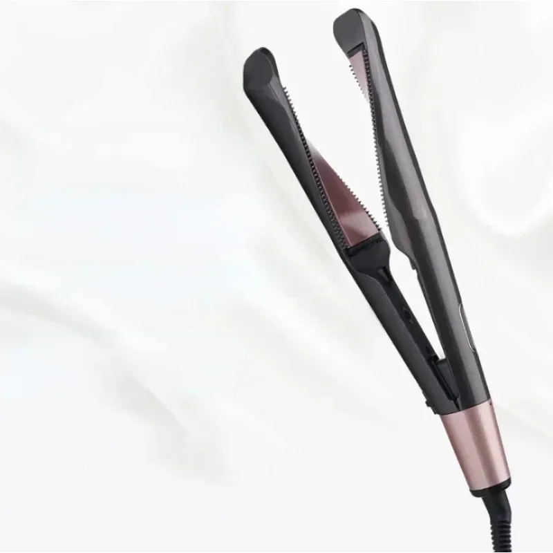 

2 in 1 Fashion Styling Tools, Spiral Wave Curling Iron, Professional Hair Straighteners, 2026 New Hair Curler & Straightener