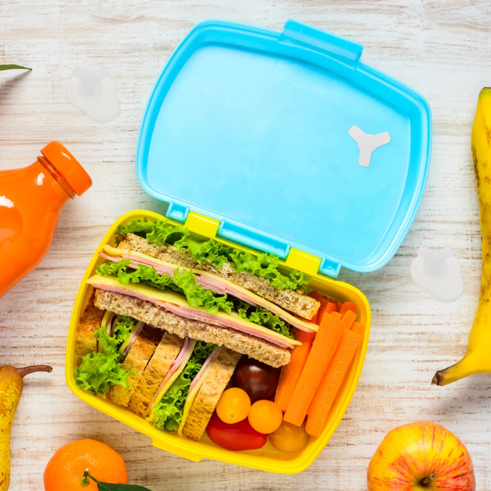 

10Pcs Silicone Air Vent Hole Plugs for Preservation Box Compact Breathable Ventilation Replacement Kitchen Accessory