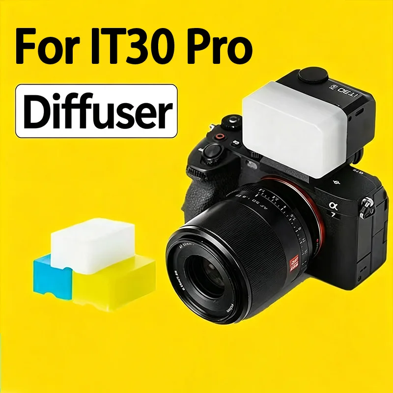 Portable Flash Diffuser Soft Cover Dedicated For Godox iT30Pro TTL Flash Speedlite Camera Photography Light Modifier Accessory
