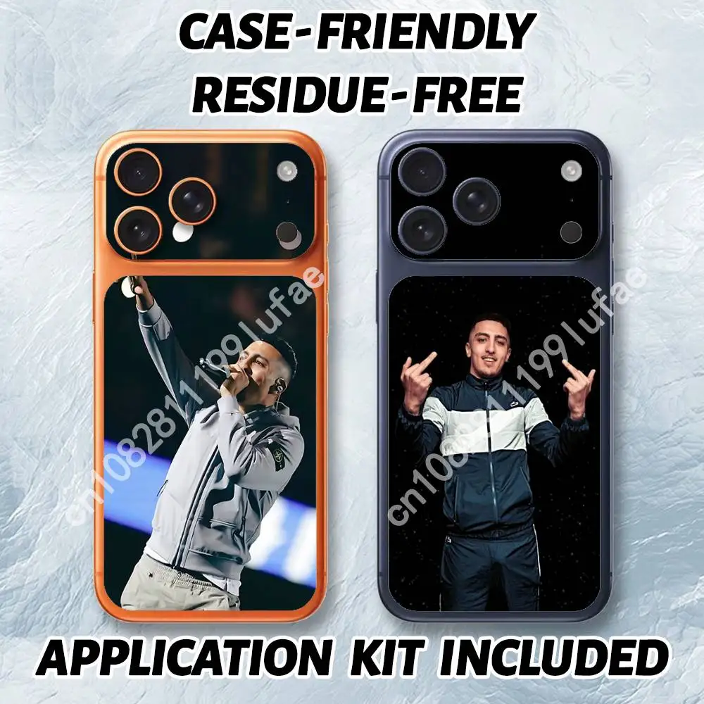 

M-Morad MDLR Reinsertado Sticker UV Film for iPhone 17 Pro 17 ProMax Back Cover