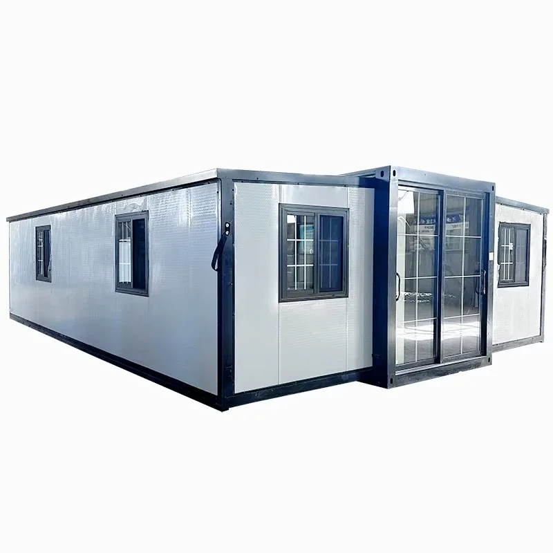 2 Bedroom Prefabricated 20Ft 40Ft Expandable Container House Prefab Living Villa Folding Portable Mobile Tiny Home for Australia