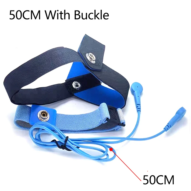 Anti-static Foot Strap Adjustable Foot Strap Heel With Circular Buckle Anti Static ESD Electronic Discharge Band Ground image 6