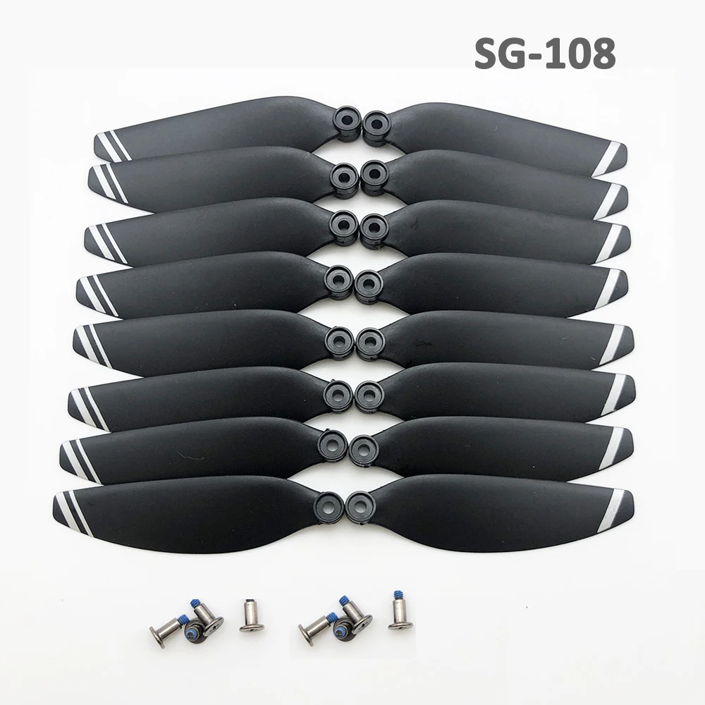 

16PCS SG108 Propeller with Screws Spare Part Kit for SG-108 DM001 L108 Drone GPS Quadcopter Blade Wing Rotor Accessory