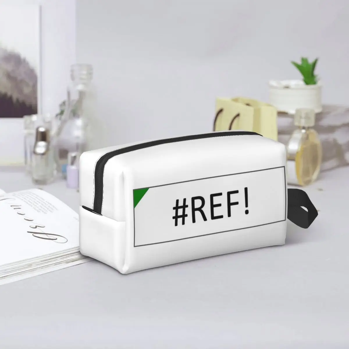 Excel #REF! Error Pencil Case for Students Pen Box Pencil Bag Stationery Supplies Women Organizer Pouch