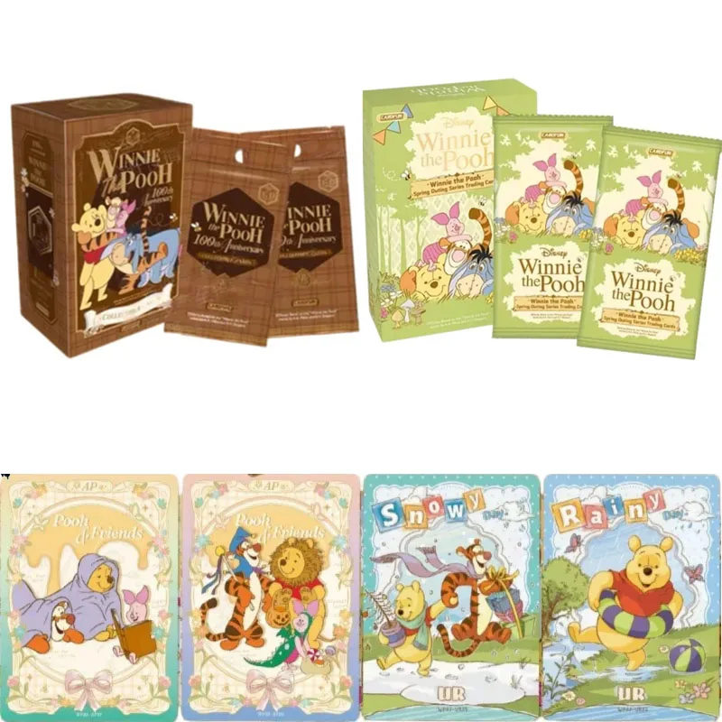 

Hitcard 2026 CENÈSE Disney Winnie The Pooh 100th Anniversary Official Collectible Trading Special Cards Limited Gitt Toy for Kid