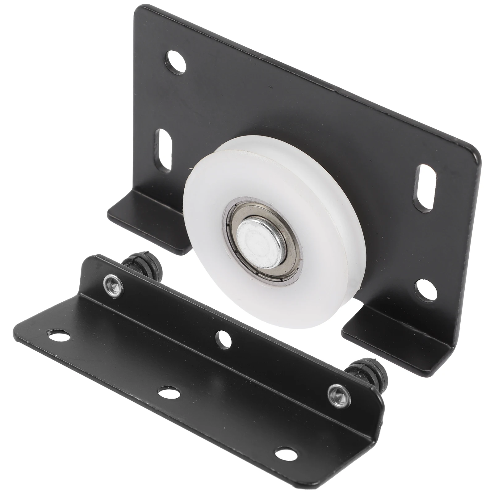 

2Pcs Sliding Glass Door Rollers Metal Plastic Cabinet Barn Patio Wheels Sturdy Durable Smooth Slide Long Service Life