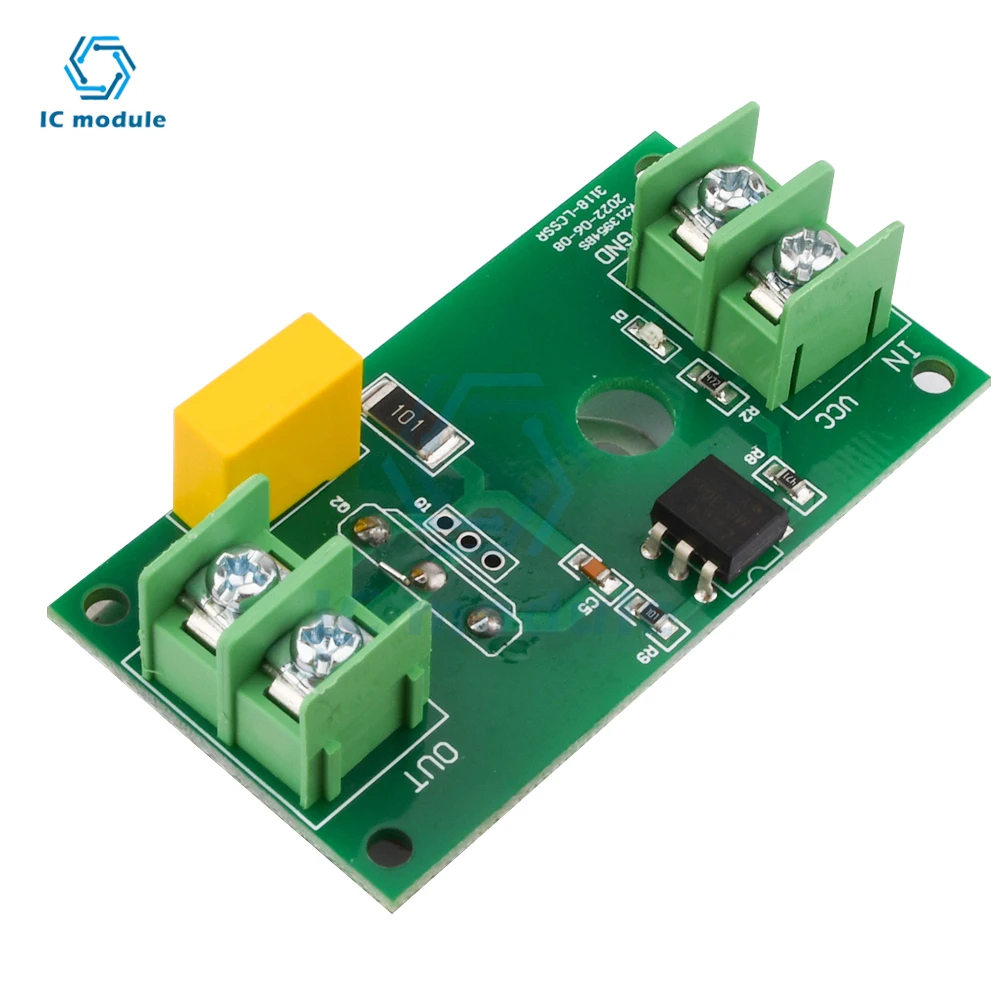 1 Channel SCR Thyristor Solid State Relay Switch Module Photoelectric Coupling Isolation Control MOS Transistor Input Output