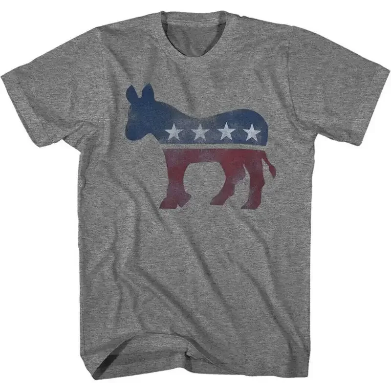 Democrat Party Donkey Logo Vintage T Shirt