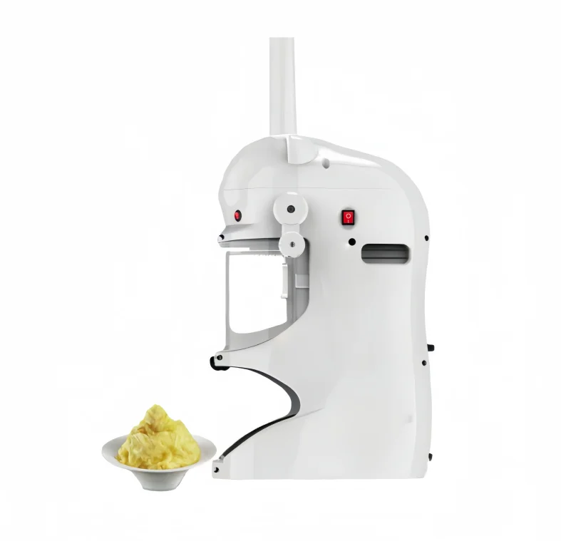 Portable Manual Big Ice Shaking Machine Ice Block Crushing Tool for Slush Making Electric Slush Maker for Commercial Use