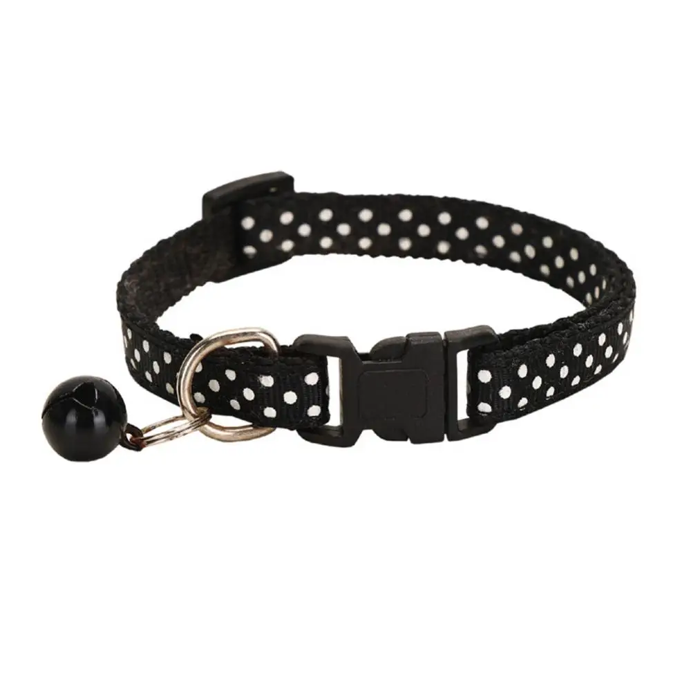 Cute Adjustable Adorable Eye-catching Top-rated Stylish Best-selling Comfortable Pet Collar Pet Accessories Polka Dot Collar