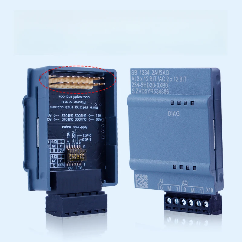 Placa de sinal compatível com Siemens S7-1200 PLC RS485 RS232 RTD SB 1241 1223 1231 1232 1234 1222 221-3BD30-0XB0 Analógico Digital