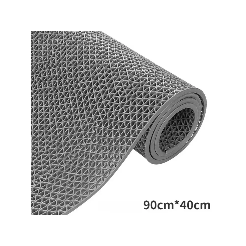Wear Resistant, Cutting and Anti Slip Floor Mat with Hollow Out Design Suitable for Bathrooms, Toilets, Kitchens, Doorways, Etc