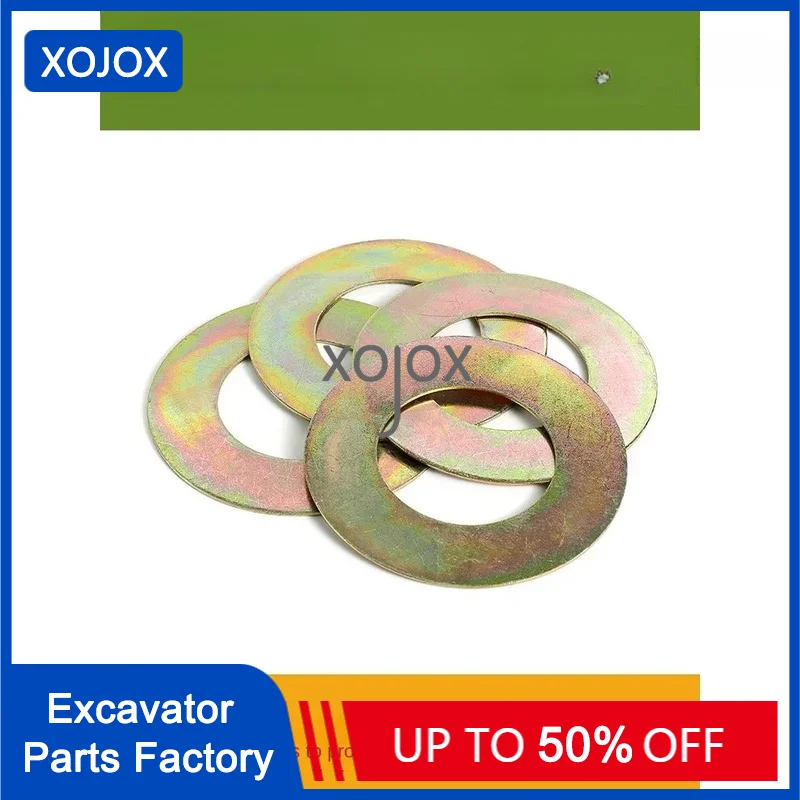 XOJOX Excavator bucket shaft gasket horse pull head pin XCMG 60 Sany 55 75 65 135 Temporary excavator 50 hook machine