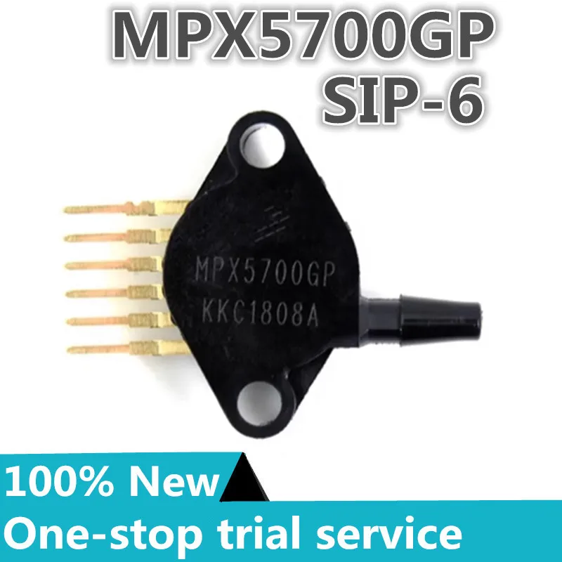 

2-50pcs %Original MPX5700GP SIP-6 pressure sensor transmitter 0.2V~4.7V temperature compensation