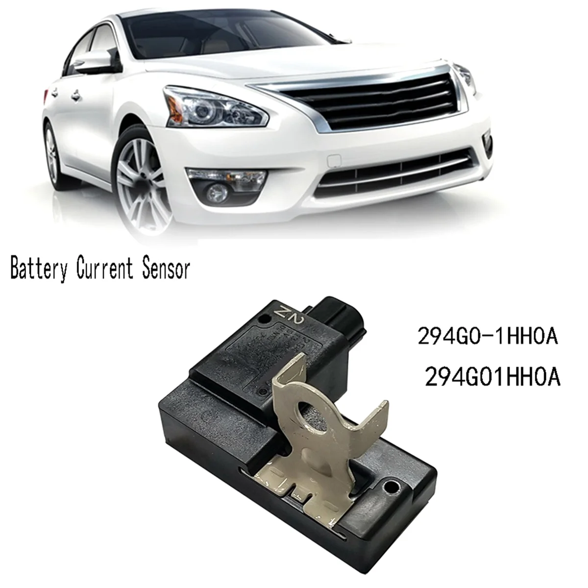 Car Battery Current Sensor for Nissan Altima Leaf Murano Pathfinder Quest 294G0-1HH0A