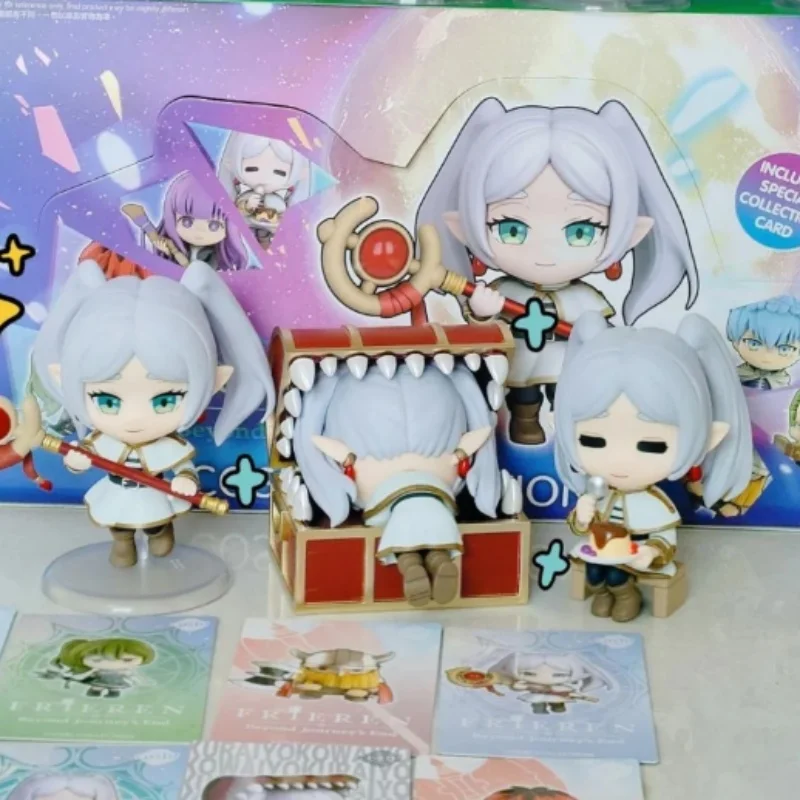 

HotToys Frieren: Beyond Journey's End COSBI: Мини-фигурка-сюрприз (слепая коробка), настольное украшение, игрушка, подарок на праздник, таинственная коробка Himmel