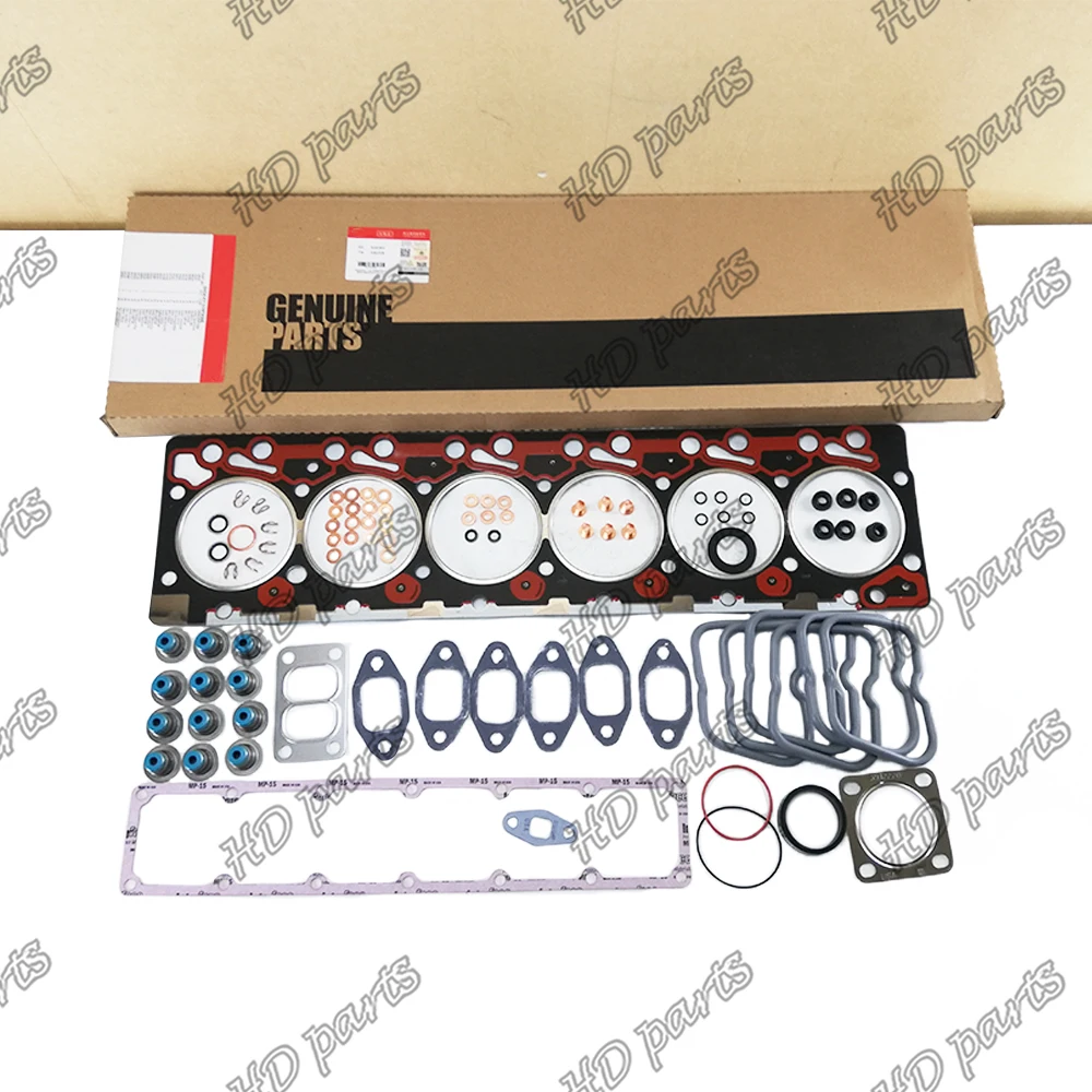 

6BT PC200-7 Upper Cylinder Head Gasket Kit 4089649 3802376 For Cummins Engine Repair Parts Kit