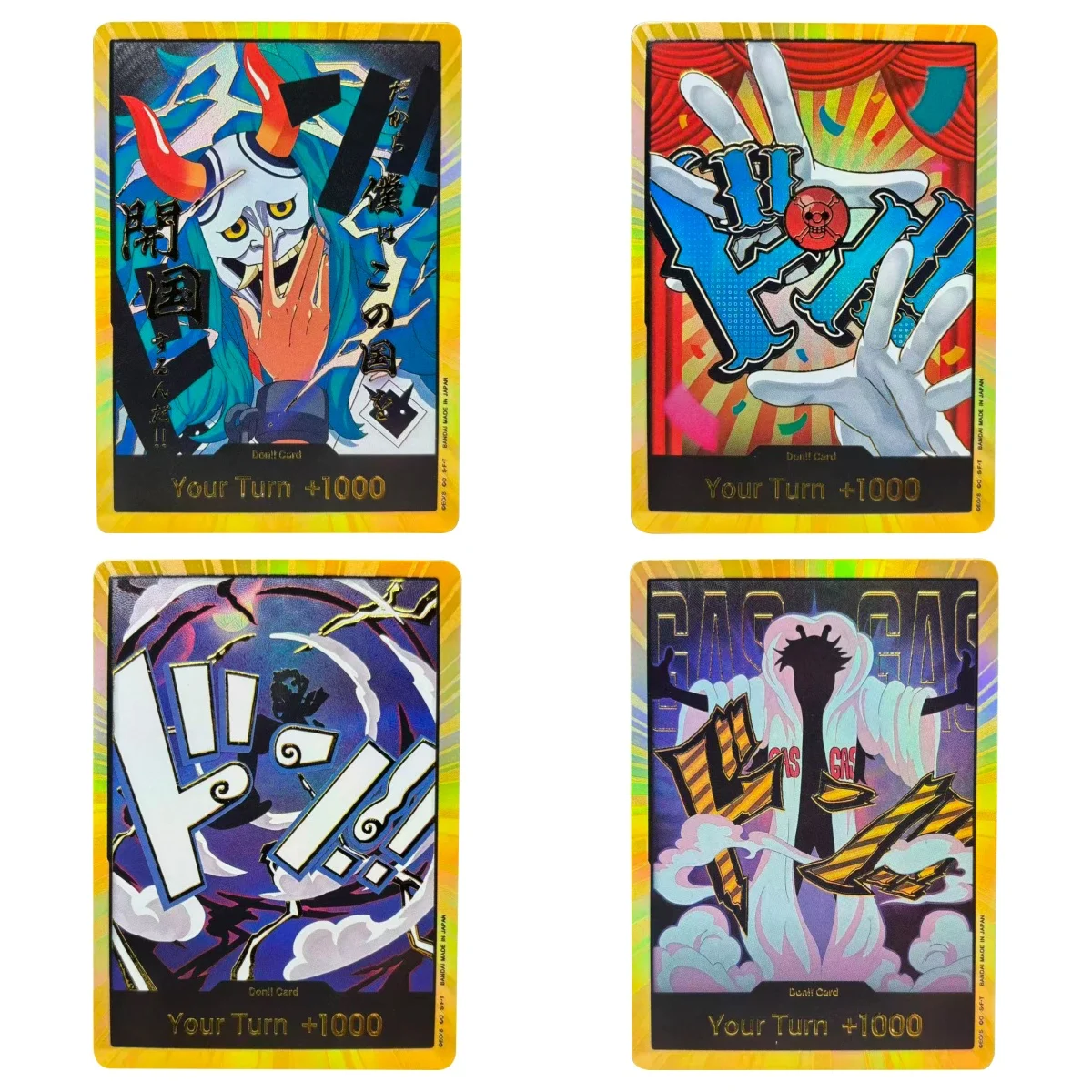 

ONE PIECE Collection Cards DON Card Monkey D. Luffy Roronoa Zoro EN DIY High Quality Self Made Game Anime Cards Gift Toy