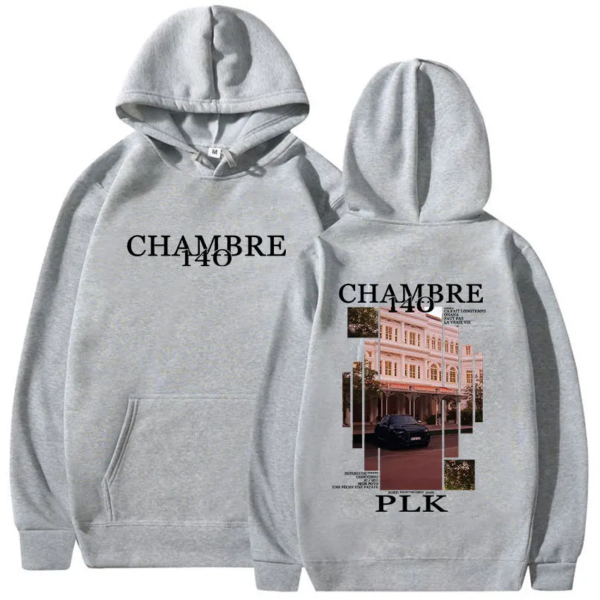 Rapper Plk CHAMBRE 140 Pt3 Tour 2025 Graphic Hoodie Men Women High Quality Fashion Long Sleeve Oversized Sweatshirts Streetwear