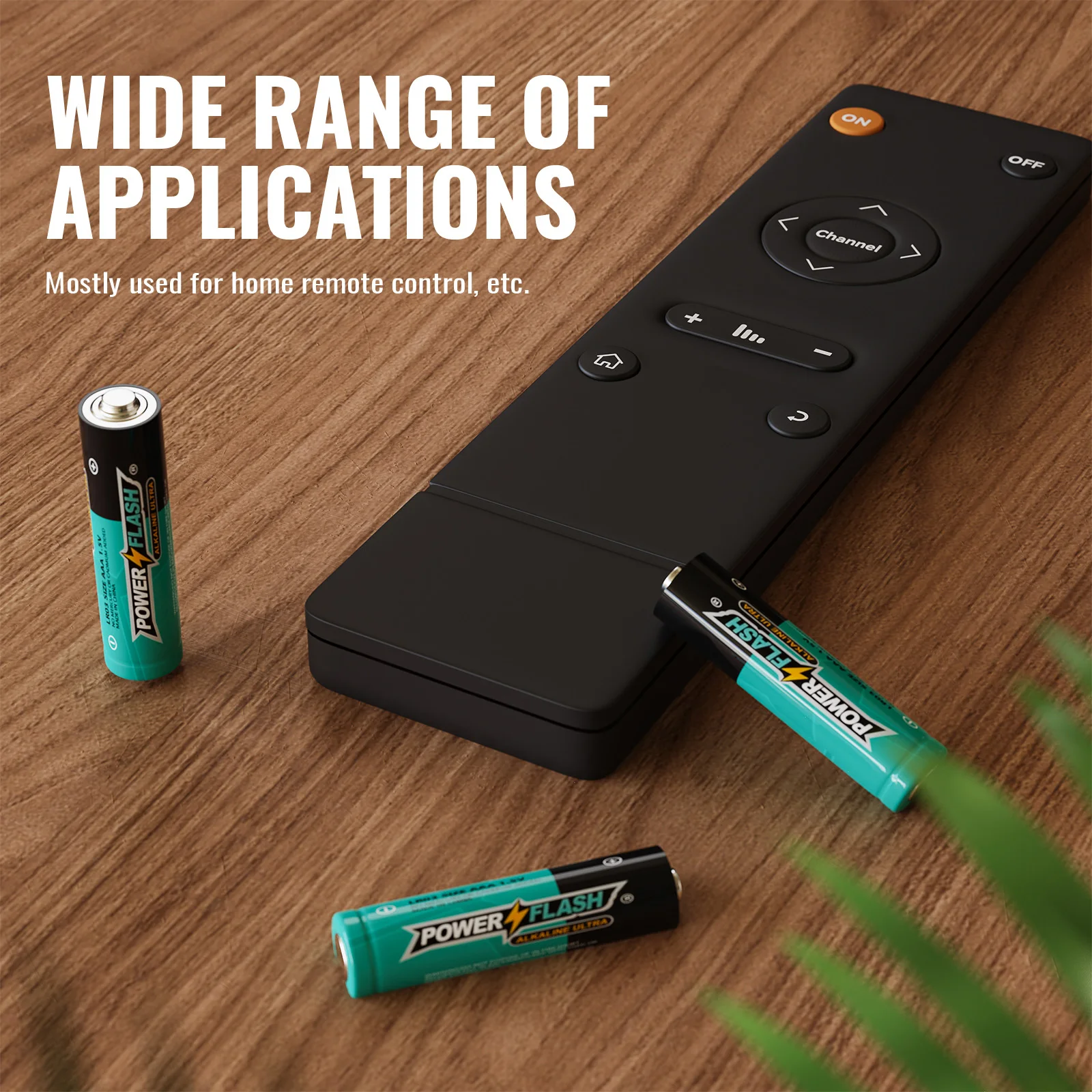 Powerflash Aa-148Pack Batteries Power, Leak-Resistant Design, 15-Year Freshness Guarantee, Alkaline Premium Batteries