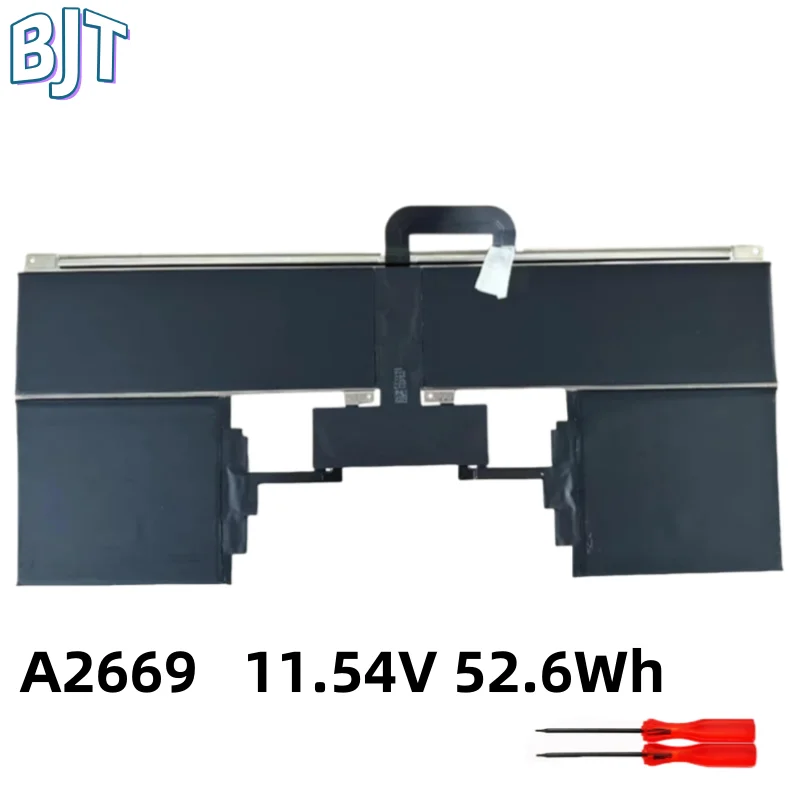 

6 Cell 11.54V 52.6Wh 4561mAh New A2669 Laptop Battery For Apple MacBook Air 13 inch M2 A2681 2022 Year EMC 4074 MLY43LL/A