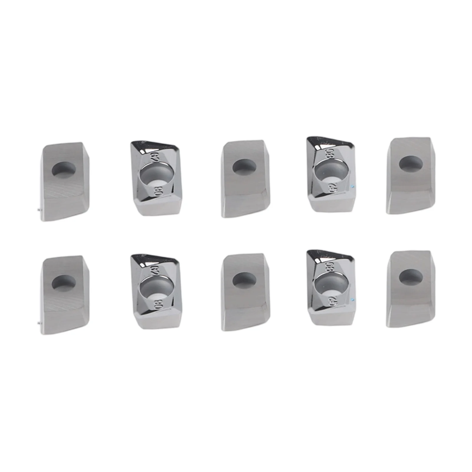 Duidelijke voordelen in verwerkingssnelheid 10 stuks APMT1604 APGT1604PDFRG2MA H01 CNC hardmetalen freeswisselplaten voor aluminium