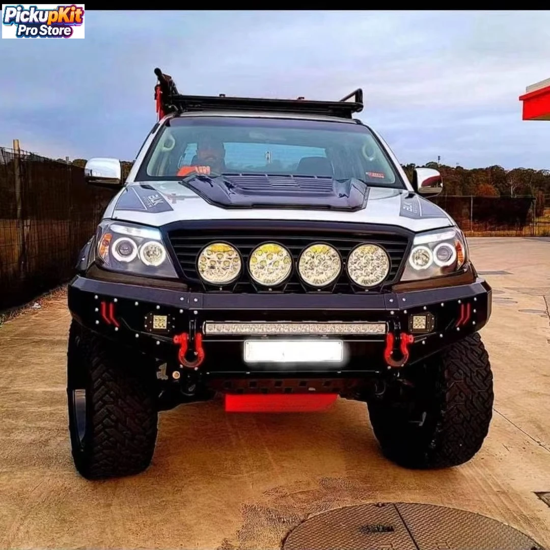 

Heavy-Duty Steel Bull Bar Front & Rear Bumpers for Hilux Vigo