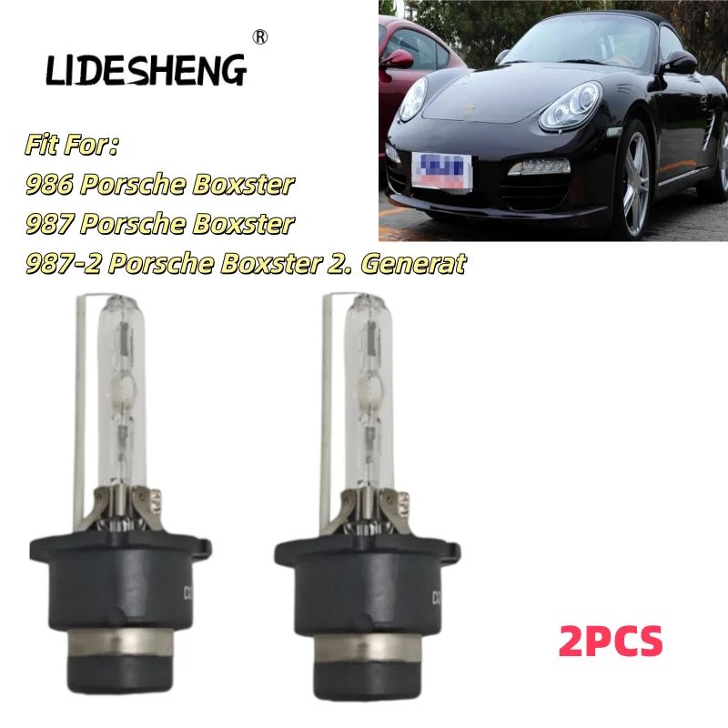 99963103690 2PCS HID XENON HEADLIGHT BULBS SET For 986 Porsche Boxster 987 Porsche Boxster 987-2 Porsche Boxster 2. Generat