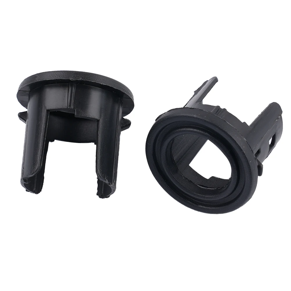 Parts Bracket 6 Pcs ABS Plastic Accessories Black Fits Fittings Front Bumper Kit Set Replacement High Quality New