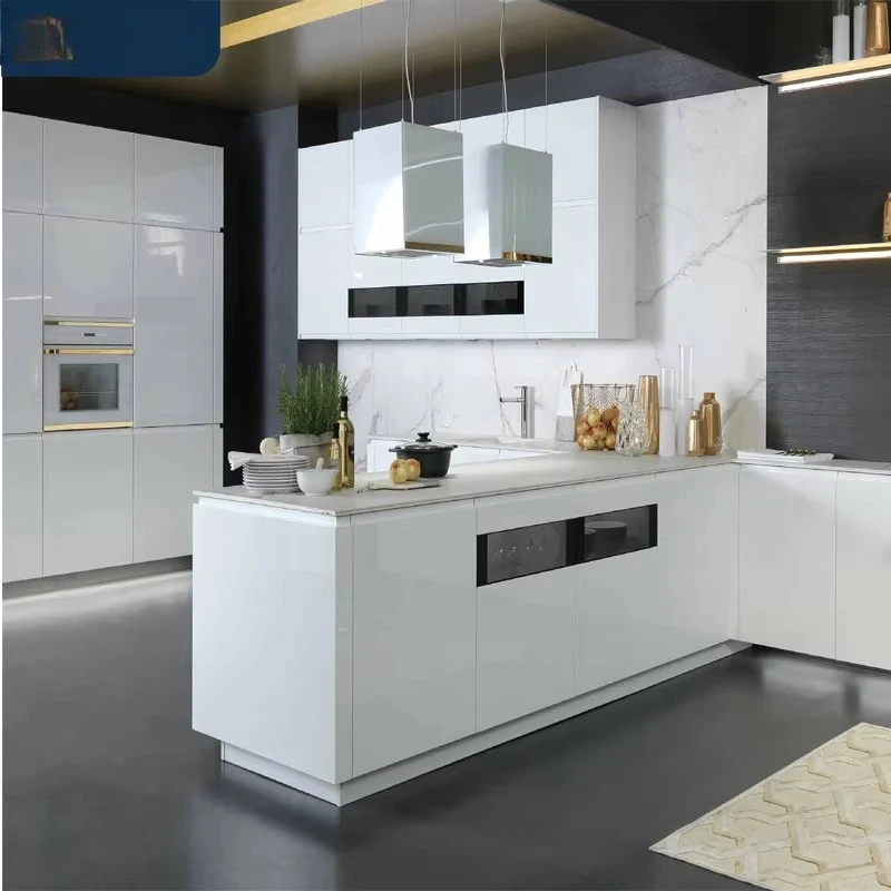 Kitchen Cabinets Supplier, Island Modular Quartz Stone Modern Wood Outdoor Furniture Kitchen Cabinets