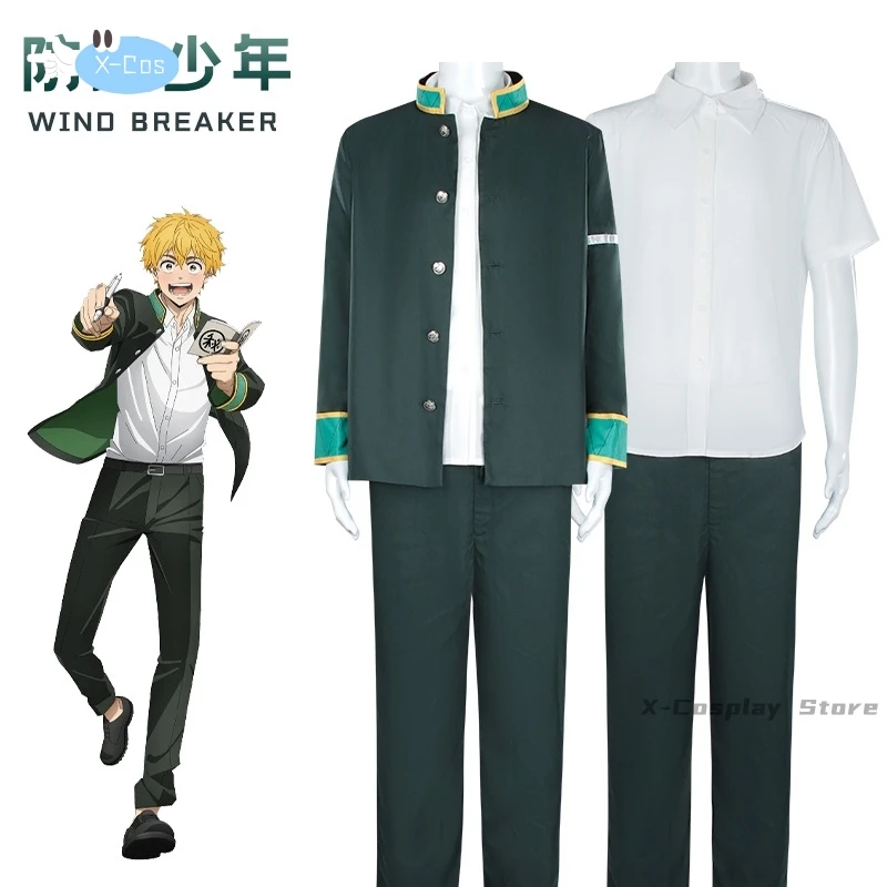 أزياء قواطع الرياح أزياء هاروكا ساكورا أنيمي امرأة تأثيري أرقام المرأة ازياء زي الملابس الكبار تمويه الرجال هالوين