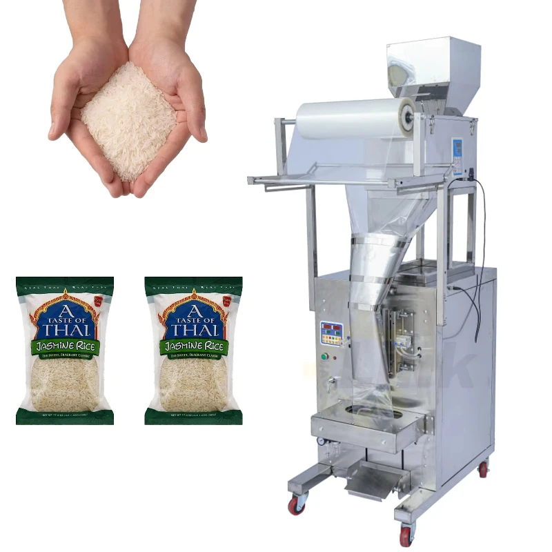 New automatic multi-functional large grain rice filling machine rice packaging machine