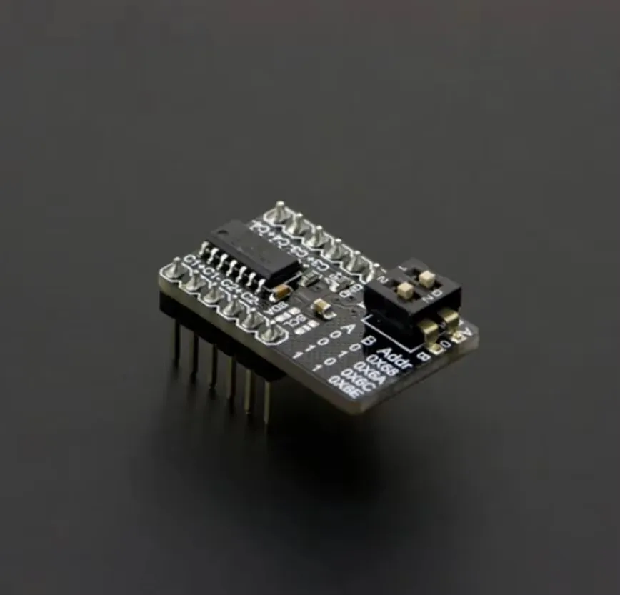 VoFSMCP3424 18-bit ADC Module For Raspberry Pi & Arduino, High Precision 4-Channel I2C, Programmable Gain
