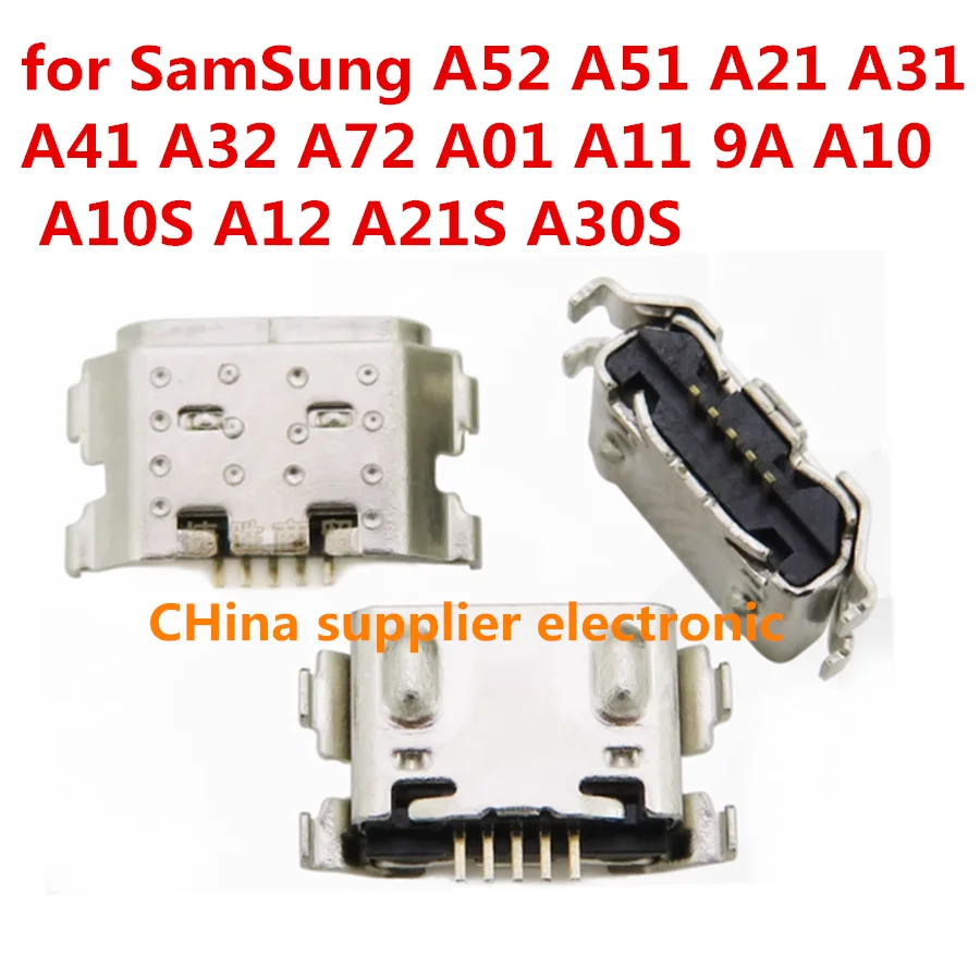 

10pcs USB Charging Dock Connector Port for SamSung A52 A51 A21 A31 A41 A32 A72 A01 A11 9A A10 A10S A12 A21S A30S