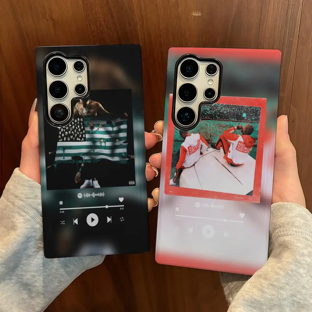 

Чехол для телефона G H-Herbo для Samsung S25, пленочный корпус, роскошный GalaxyS24Ultra 23plus S22 21 A56 36 26 16, двухслойный чехол