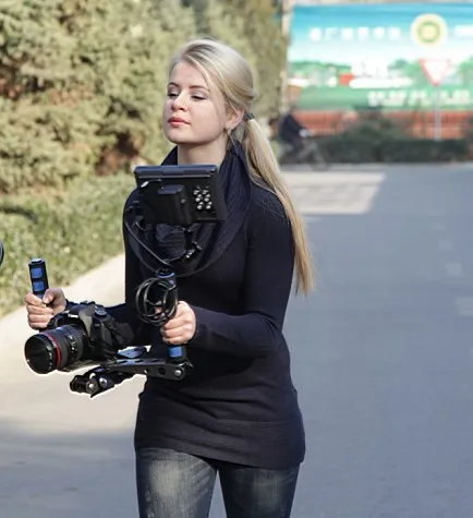 

DSLR Rig Movie Kit Shoulder Mount Holder Easy For Shooting Camera / DV 6D 5D Mark III 5DIV 6D D810 D610 D700 D800