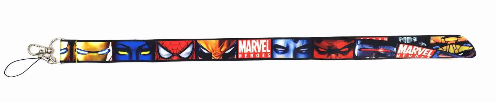 Disney Marvel Cartoon Kids Gift Cute Lanyards Id Badge Holder ID Card Pass Gym Mobile Badge Holder Lanyard Rope Chain Necklace