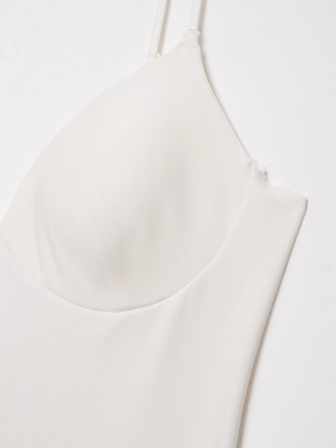 TFMLN Sommer Damen Bodysuit mit Herzausschnitt, ärmellos, einfarbig, Trägerlos, Thong, Body Shaper, Alltagskleidung, 2026 Neu – Detail 10