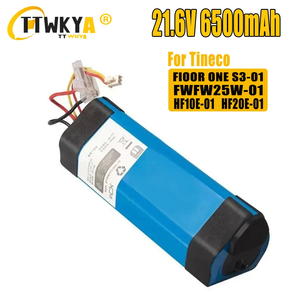 

100%Original 4000mAh For Tineco FLOOR ONE 1.0 FW25M-01 FW25W-01 FW09010ECN HF10E-01 HF20E-01 S3-01 Vacuum Cleaner Battery