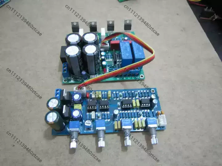 スプリット21プリアンプパワーアンプボードlm1875分離型フロントリアステージホームコンピューターベースhifi-diyアクセサリー